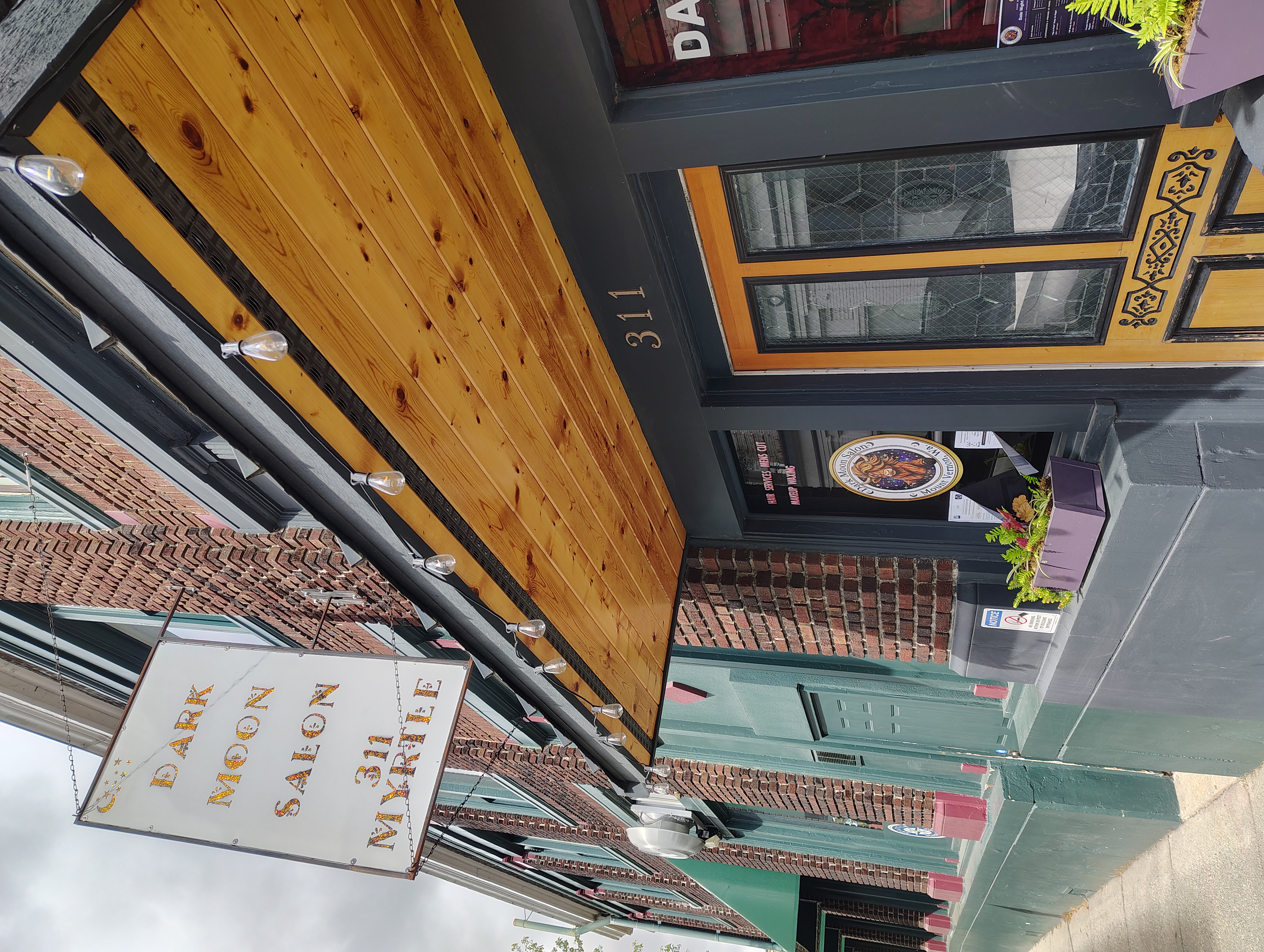 Dark Moon Massage Therapy storefront at 311 Myrtle Street
